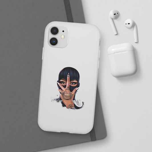 Coque Skull Glam Girl – Style Baddie Aesthetic (iPhone & Samsung)