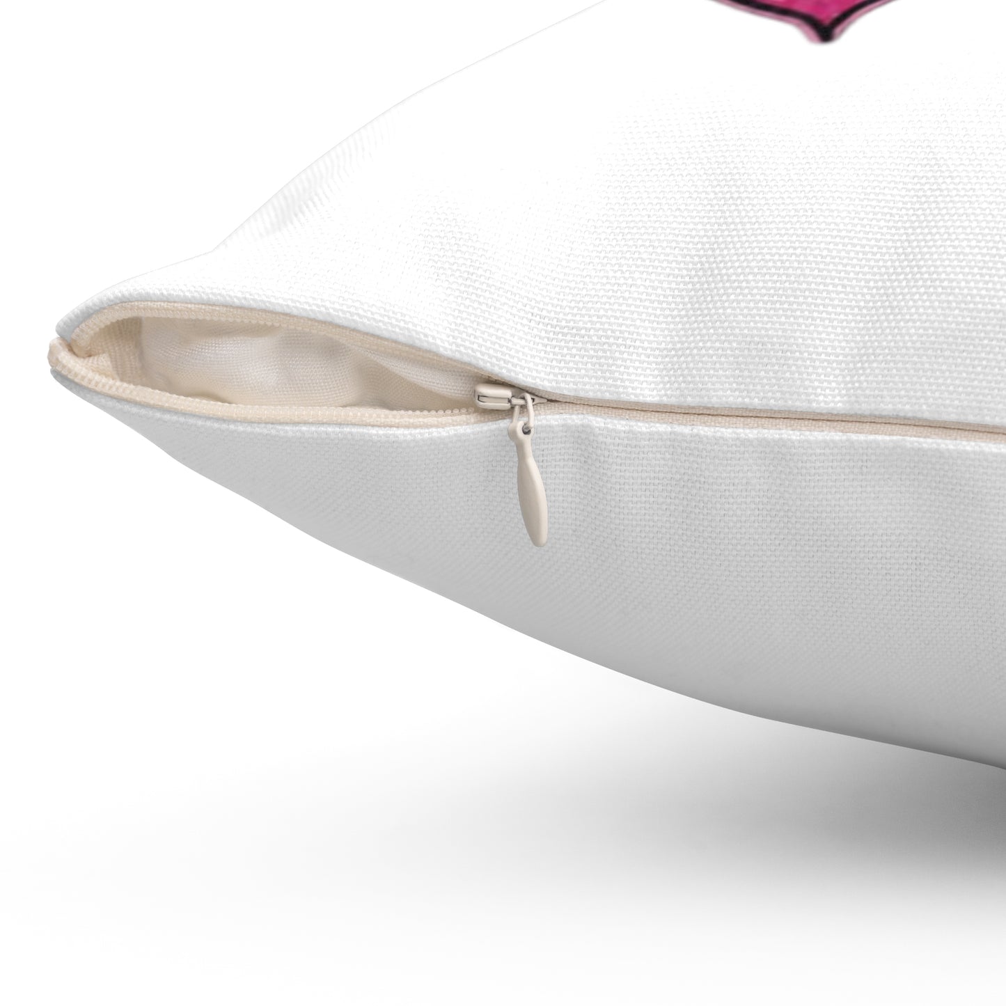 Coussin “Baddie Pink” – Style Graffiti Rose