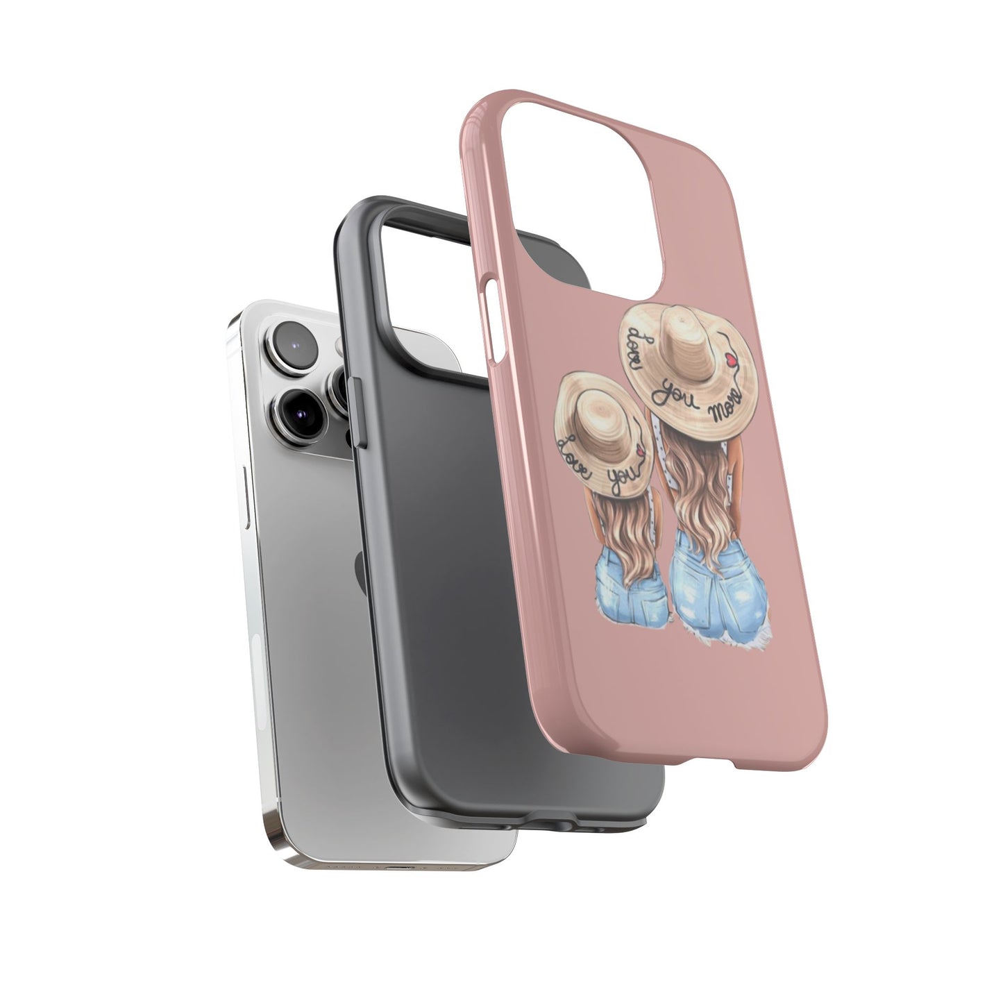 📱 Coque « Mama & Mini » – Amour Maman & Fille