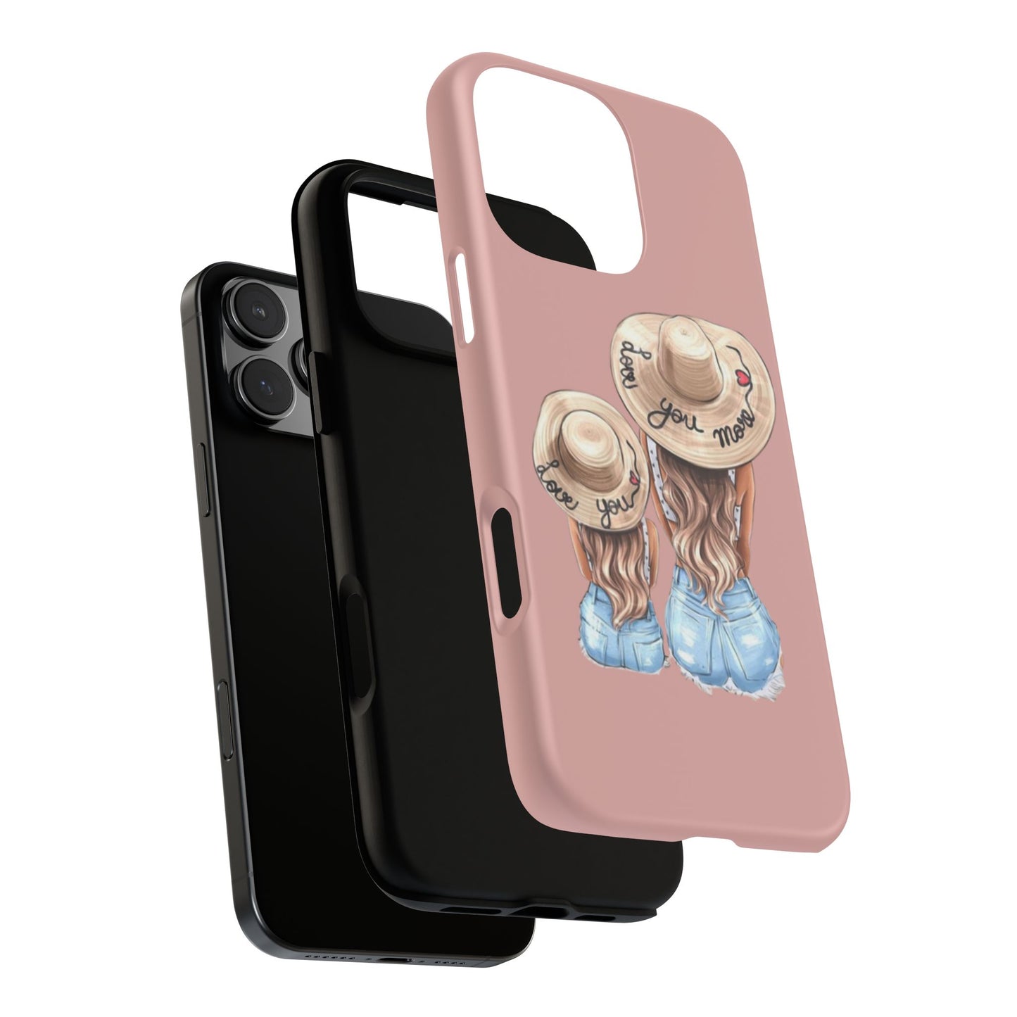📱 Coque « Mama & Mini » – Amour Maman & Fille