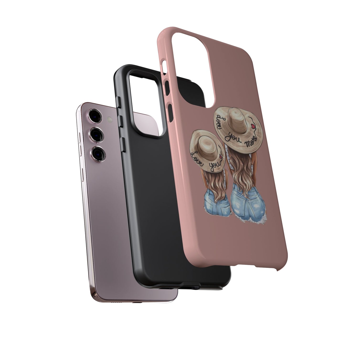 📱 Coque « Mama & Mini » – Amour Maman & Fille