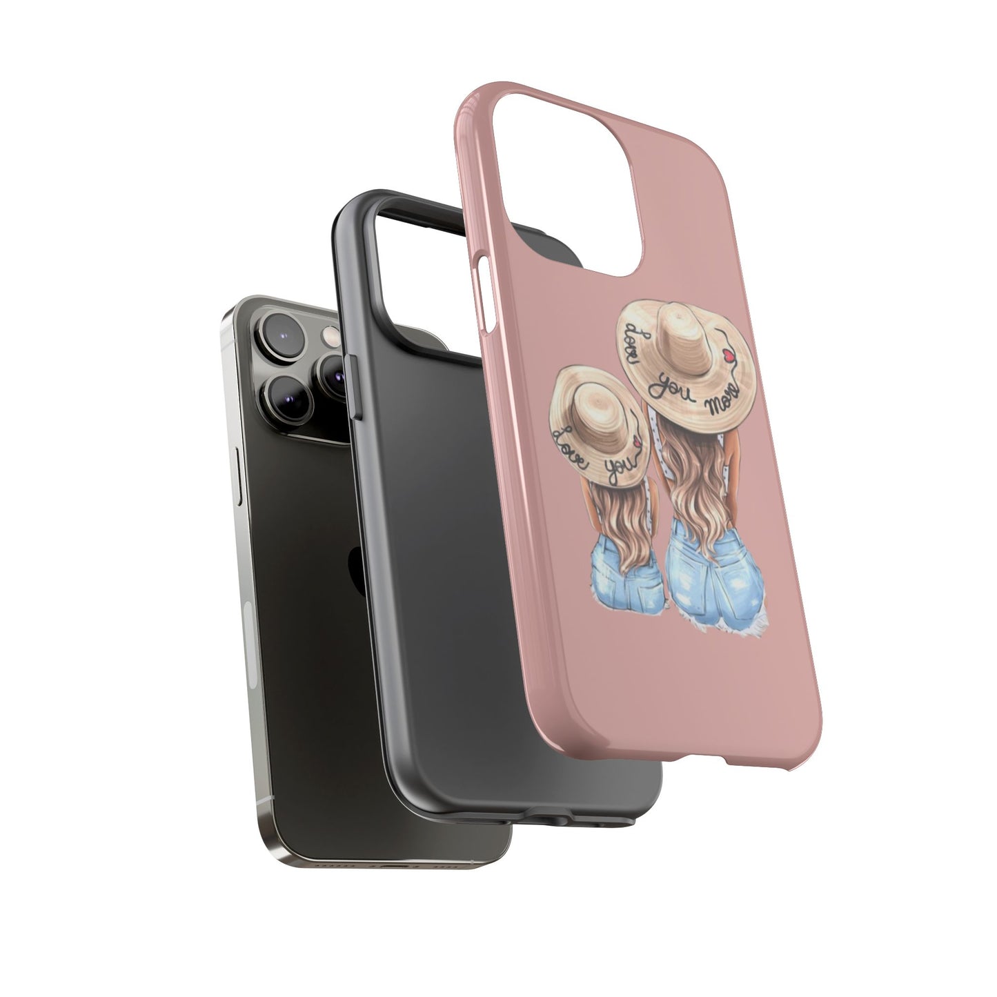 📱 Coque « Mama & Mini » – Amour Maman & Fille