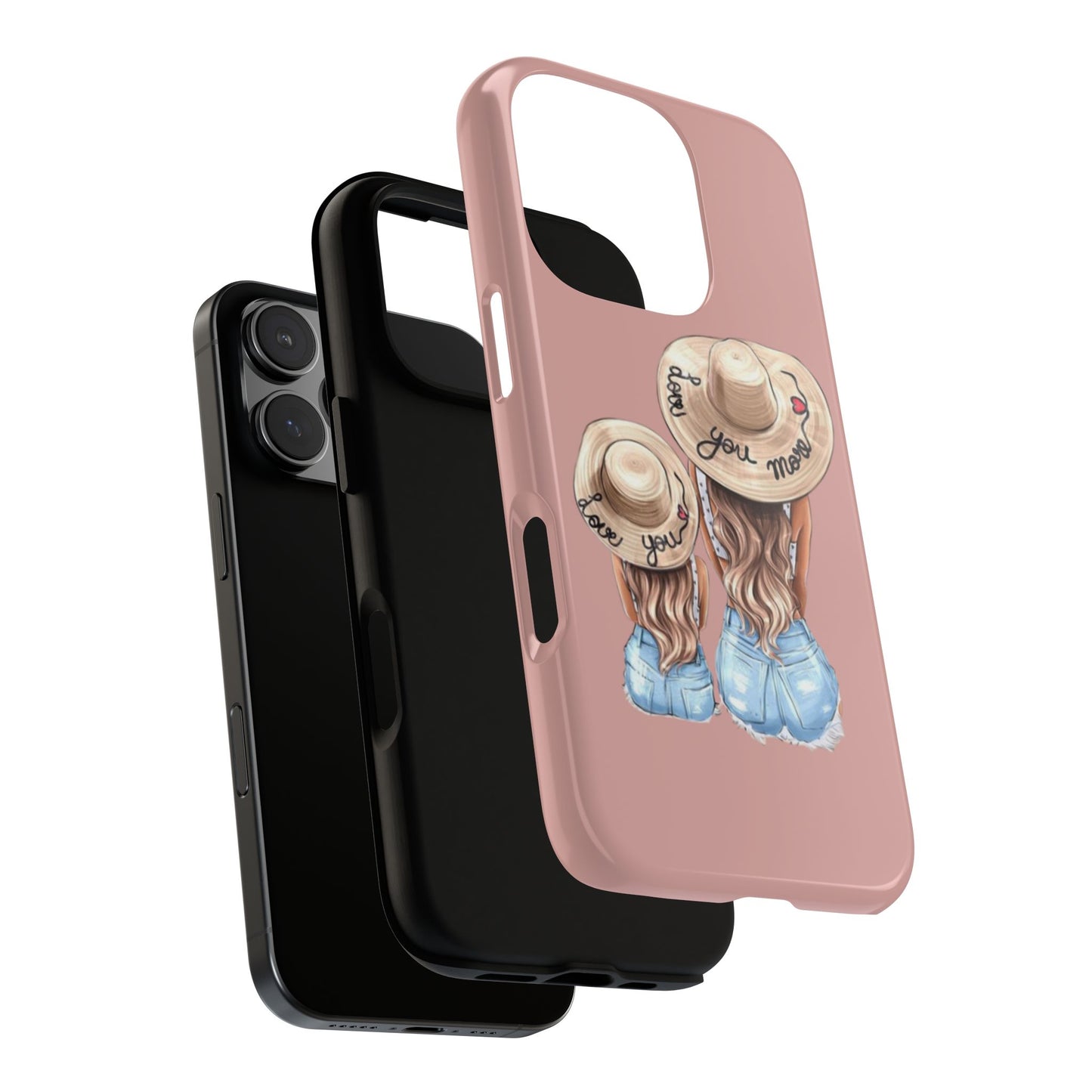 📱 Coque « Mama & Mini » – Amour Maman & Fille