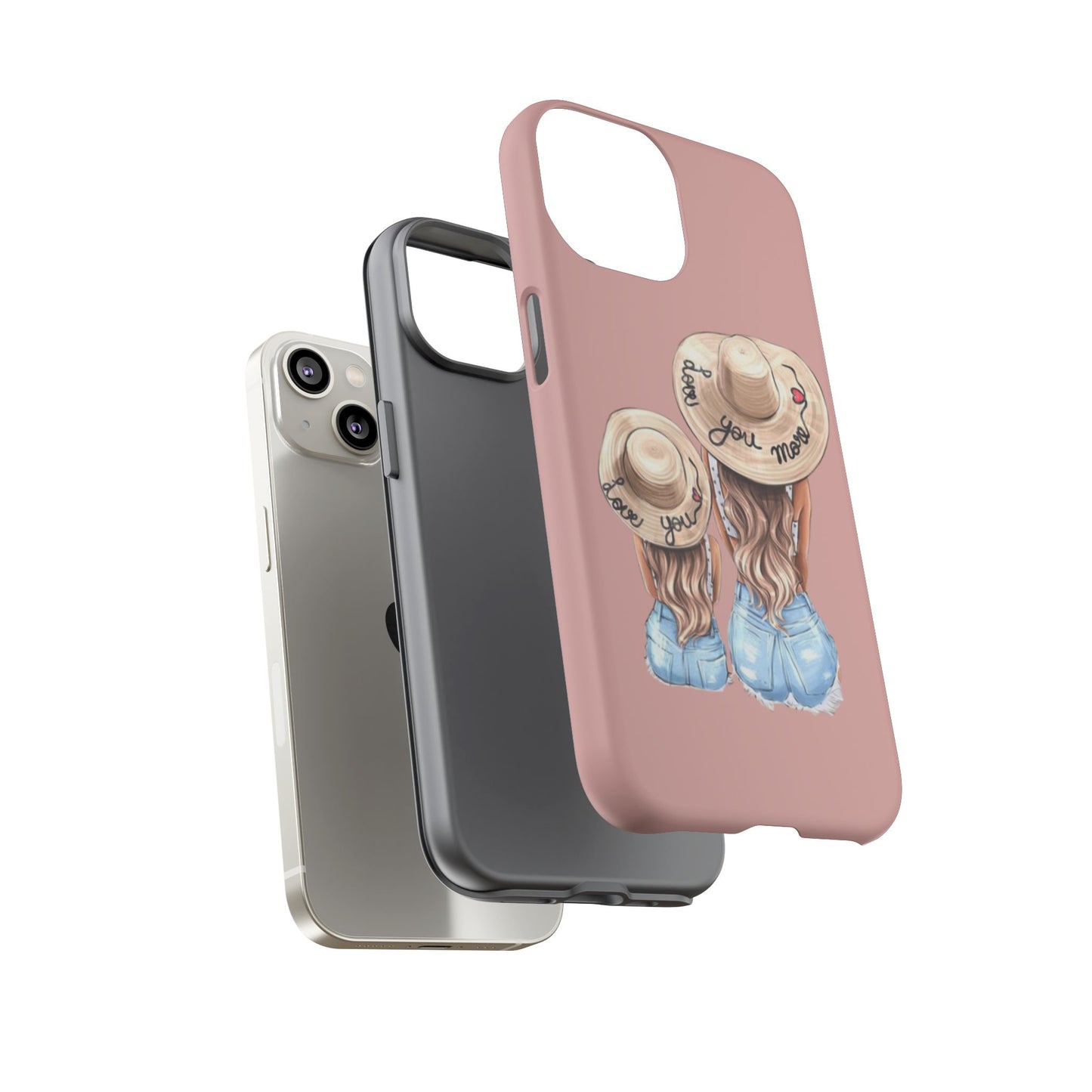📱 Coque « Mama & Mini » – Amour Maman & Fille